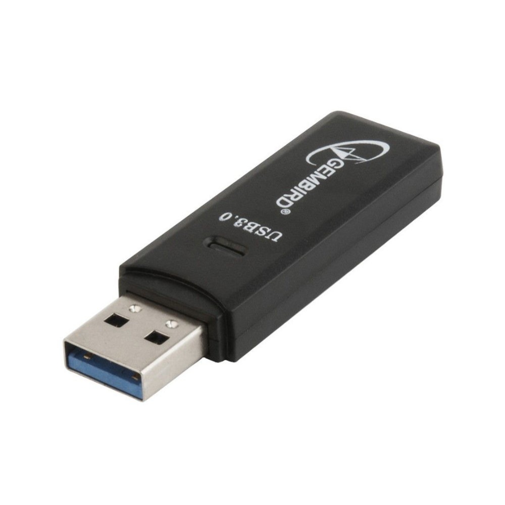 Gembird UHB-CR3-01 | Geheugenkaartlezer | USB 2.0 | SD/microSD | Zwart