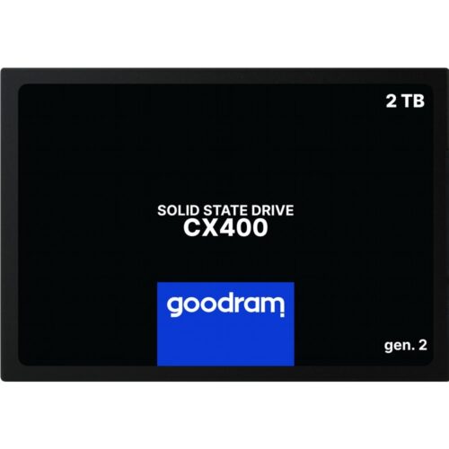 Goodram CX400 | 2TB SATA SSD | 2.5'' | 550MB/s Lezen | 500MB/s Schrijven