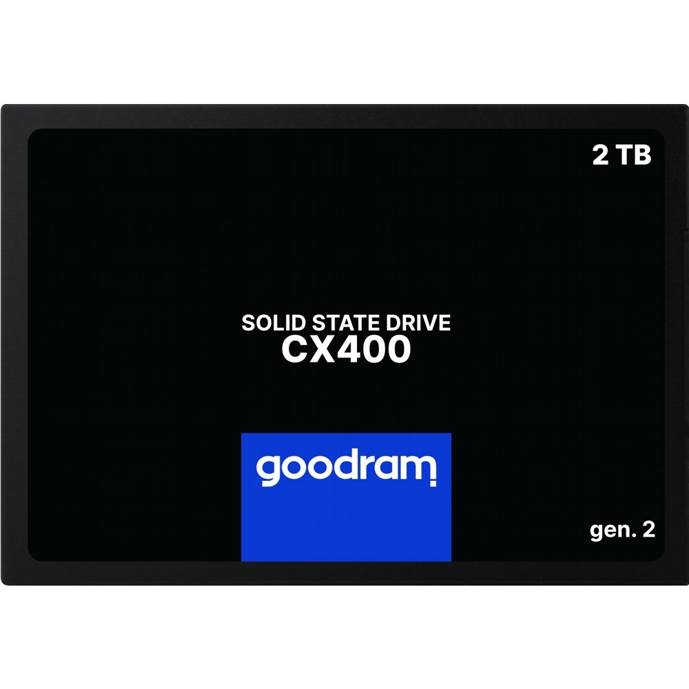 Goodram CX400 | 2TB SATA SSD | 2.5” | 550MB/s Lezen | 500MB/s Schrijven