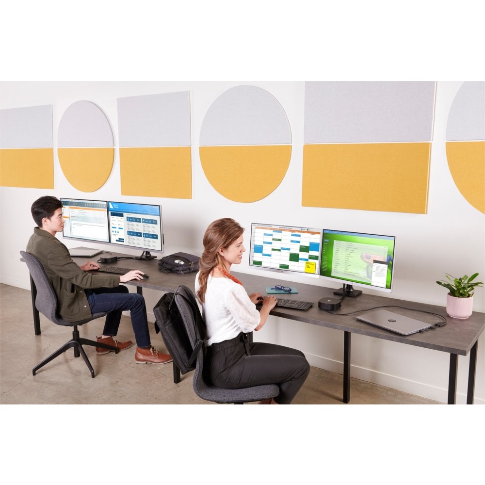 HP 5TW13AA | USB-C/A Docking Station G2 | Dual 4K Display | 100W Power Delivery | Zwart - Afbeelding 7