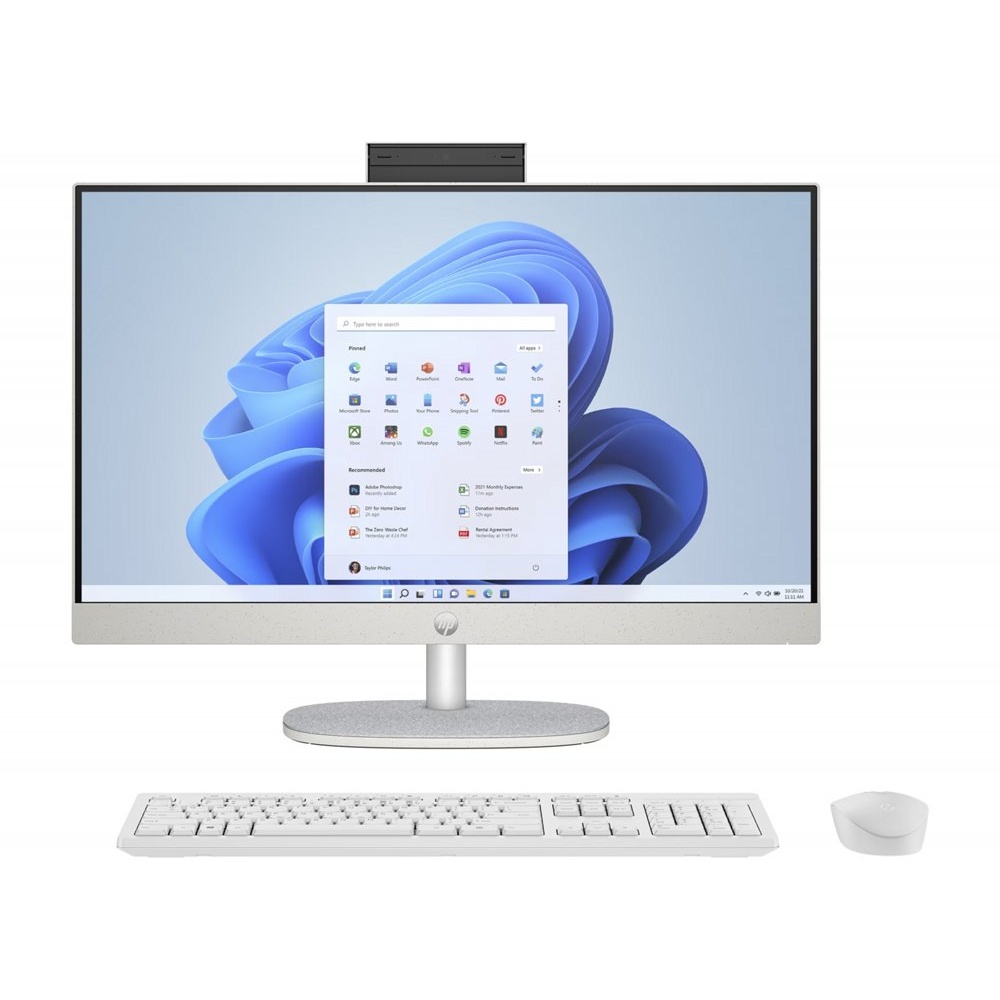 HP All-in-One 24-cr0003ny | 23.8″ Full HD IPS | Intel Core i5-1335U | 8GB RAM | 512GB SSD | W11 Pro | Wit