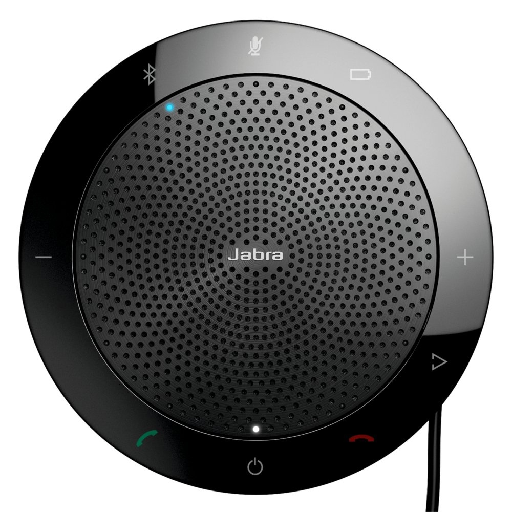 Jabra Speak 510 MS | Speakerphone | USB & Bluetooth | Voor Microsoft Teams | Zwart - Afbeelding 2