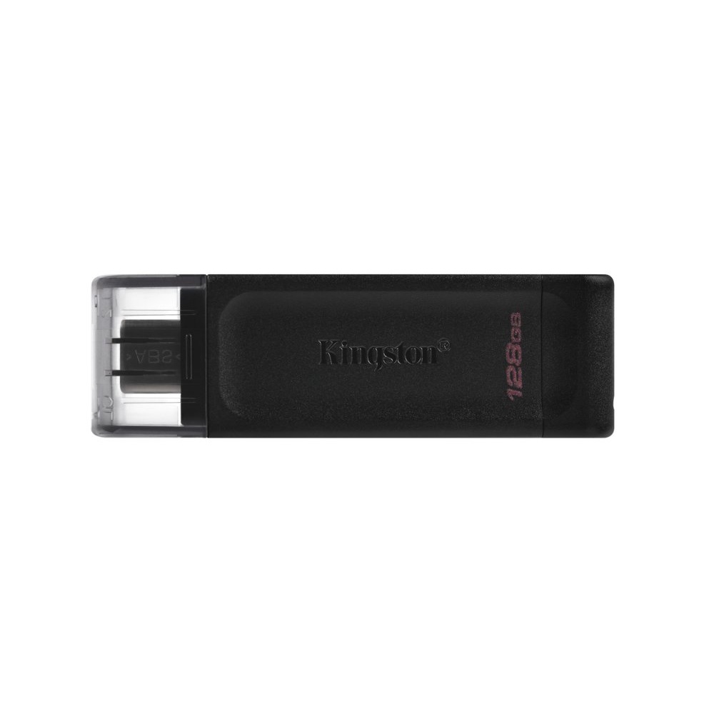 Kingston DataTraveler 70 | 128GB USB-C 3.2 Flash Drive | Zwart