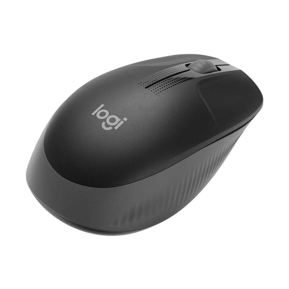 Logitech M190 | Draadloze Muis | Links- en Rechtshandig | RF | 1000 DPI | Zwart - Afbeelding 4