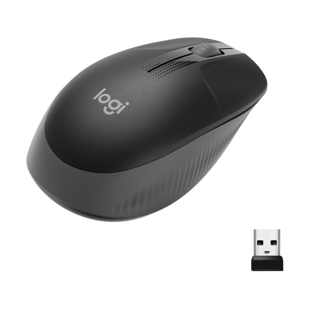 Logitech M190 | Draadloze Muis | Links- en Rechtshandig | RF | 1000 DPI | Zwart - Afbeelding 5