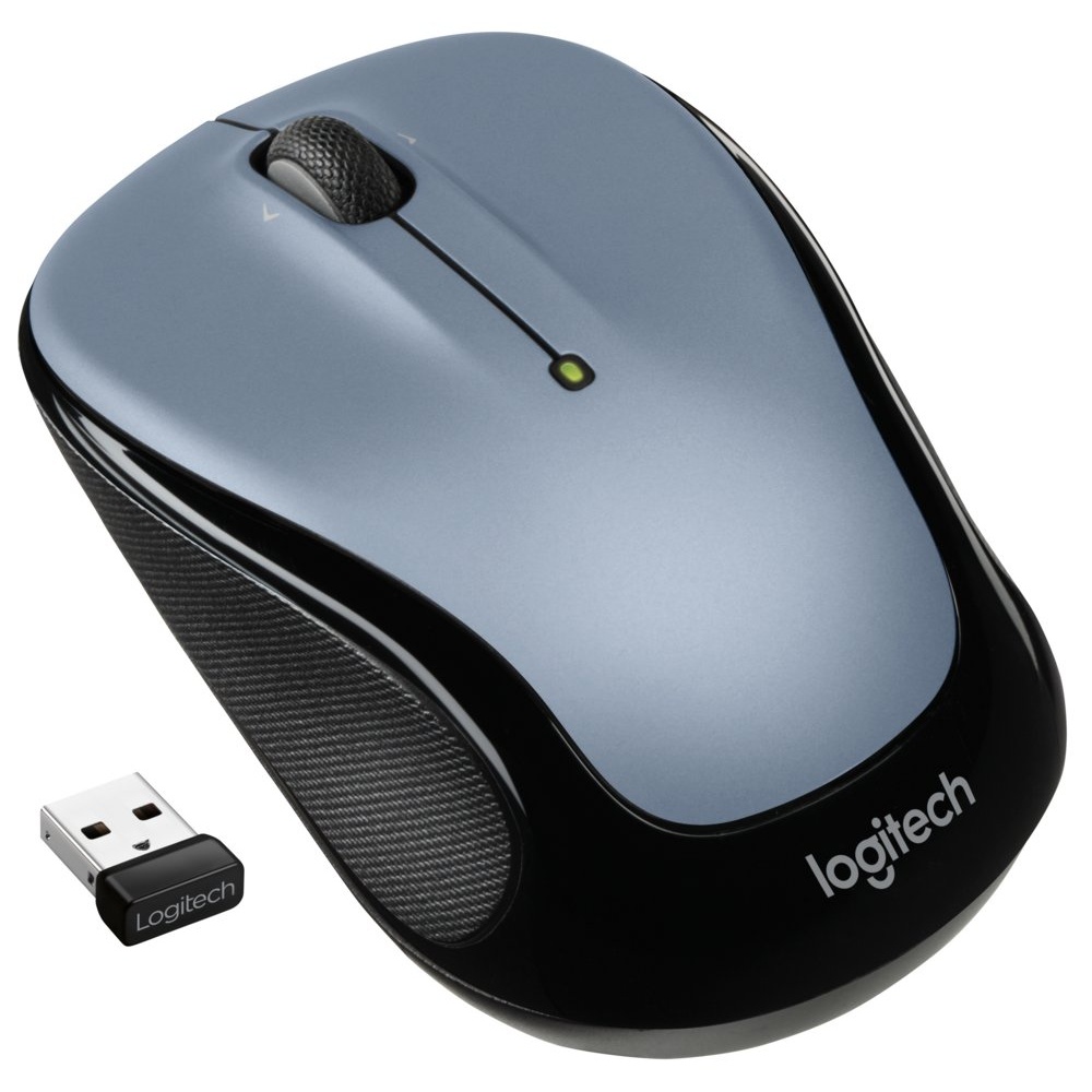 Logitech M325s | Draadloze Muis | Links- en Rechtshandig | RF | 1000 DPI | Zwart/Grijs