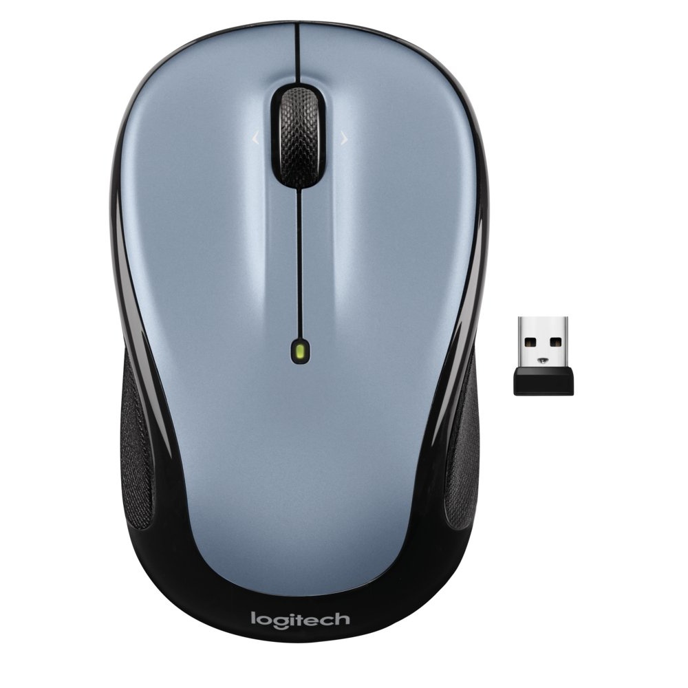 Logitech M325s | Draadloze Muis | Links- en Rechtshandig | RF | 1000 DPI | Zwart/Grijs - Afbeelding 2