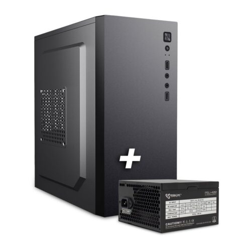 SBOX PCC-12 | Micro-ATX PC Case | Inclusief 500W PSU | USB 3.0 | Behuizing