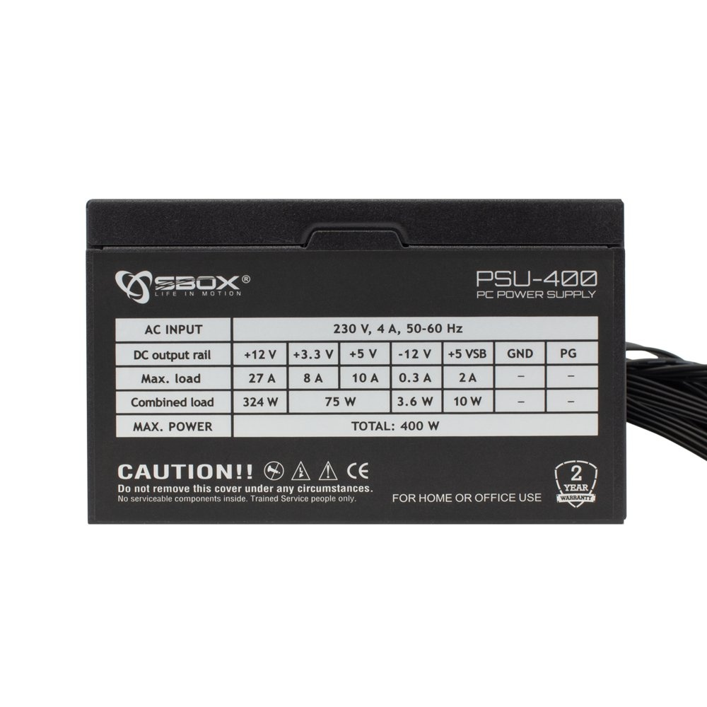 SBOX PCC-12 | Micro-ATX PC Case | Inclusief 500W PSU | USB 3.0 | Behuizing - Afbeelding 2