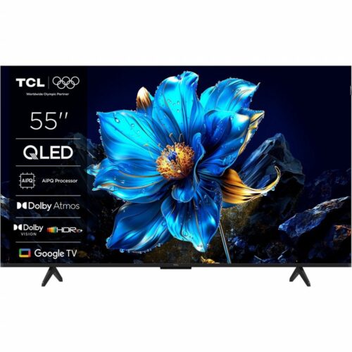 TCL 55T69C | 55'' Ultra HD 4K | QLED Smart TV | Google TV | Dolby Vision | HDMI 2.1 | 60Hz