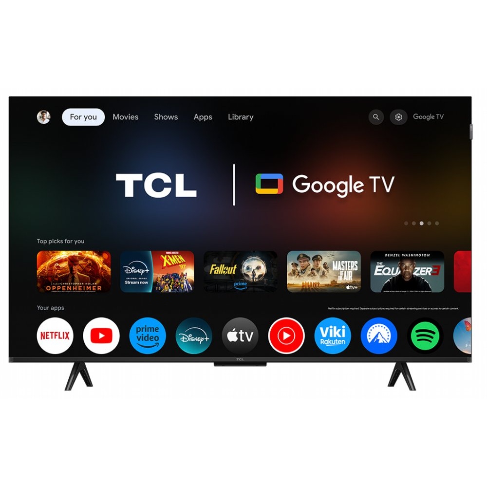 TCL 65P79K | 65" 4K Ultra HD QLED Smart TV | Google TV | Dolby Vision | 60Hz (2025) - Afbeelding 2