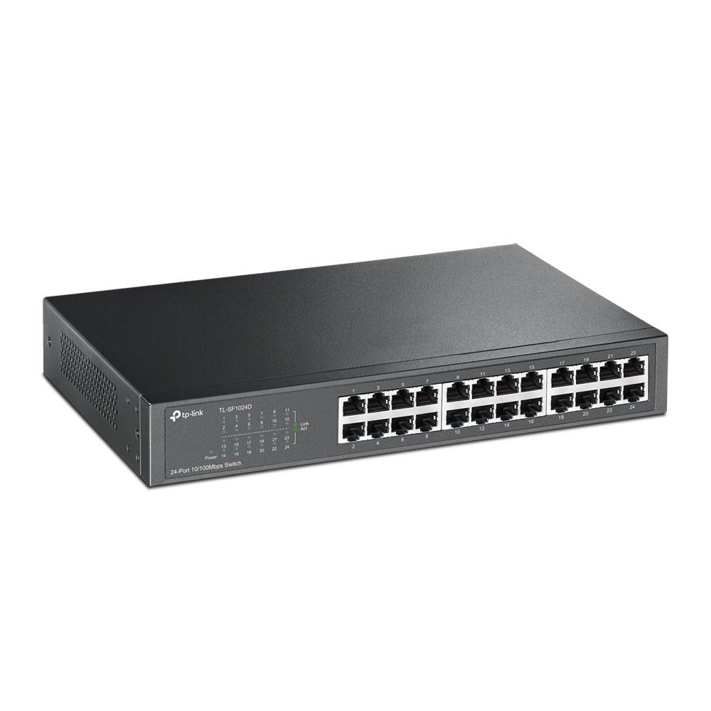 TL-SF1024D | 24-poorts 10/100Mbps Unmanaged Switch | Auto MDI/MDIX | Energie-efficiënt | Rack-monteerbaar | Returned - Afbeelding 4
