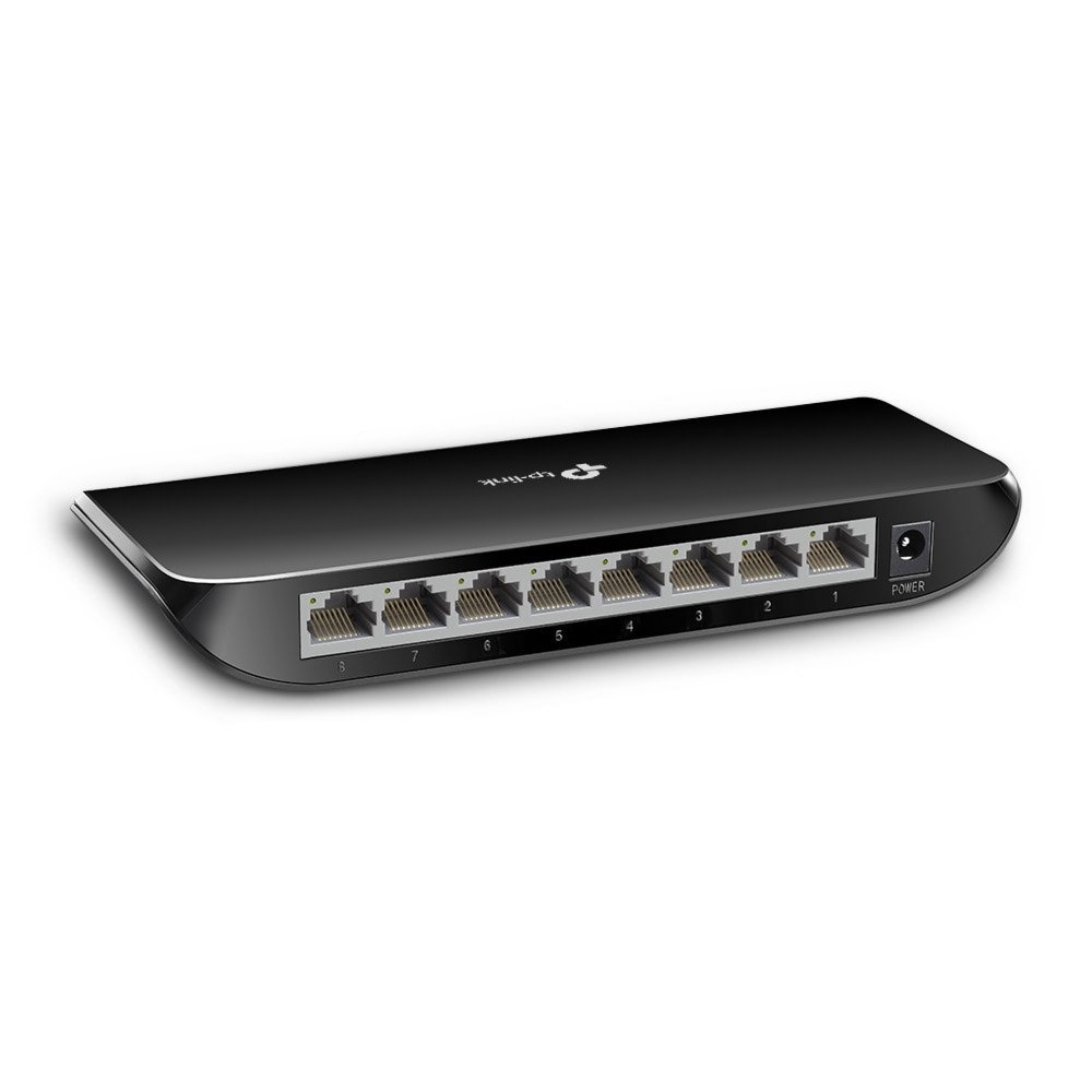 TP-Link TL-SG1008D | 8-Port Gigabit Ethernet Desktop Switch - Afbeelding 5