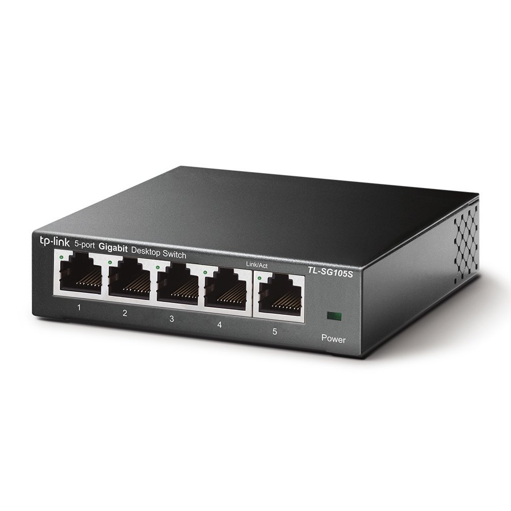 TP-Link TL-SG105S Unmanaged Gigabit Ethernet Switch | 5 Poorten - Afbeelding 2