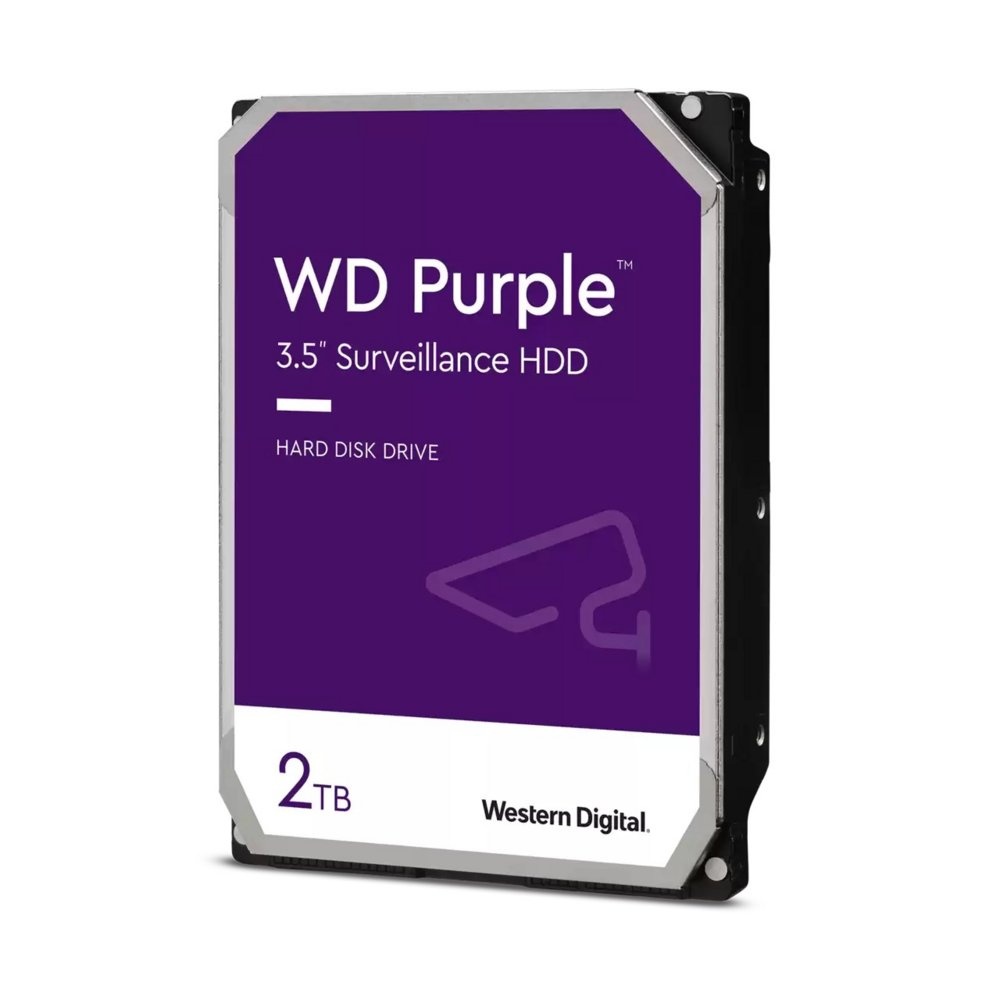 Western Digital Purple Surveillance HDD 3.5″ | 2TB SATA III | 5400RPM | RENEWED
