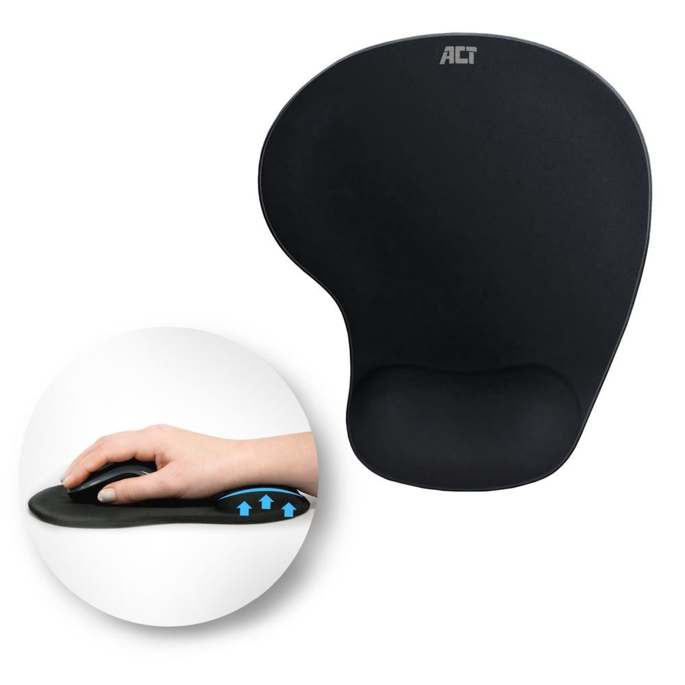 ACT AC8010 | Ergonomische Muismat | Zwart - Afbeelding 4