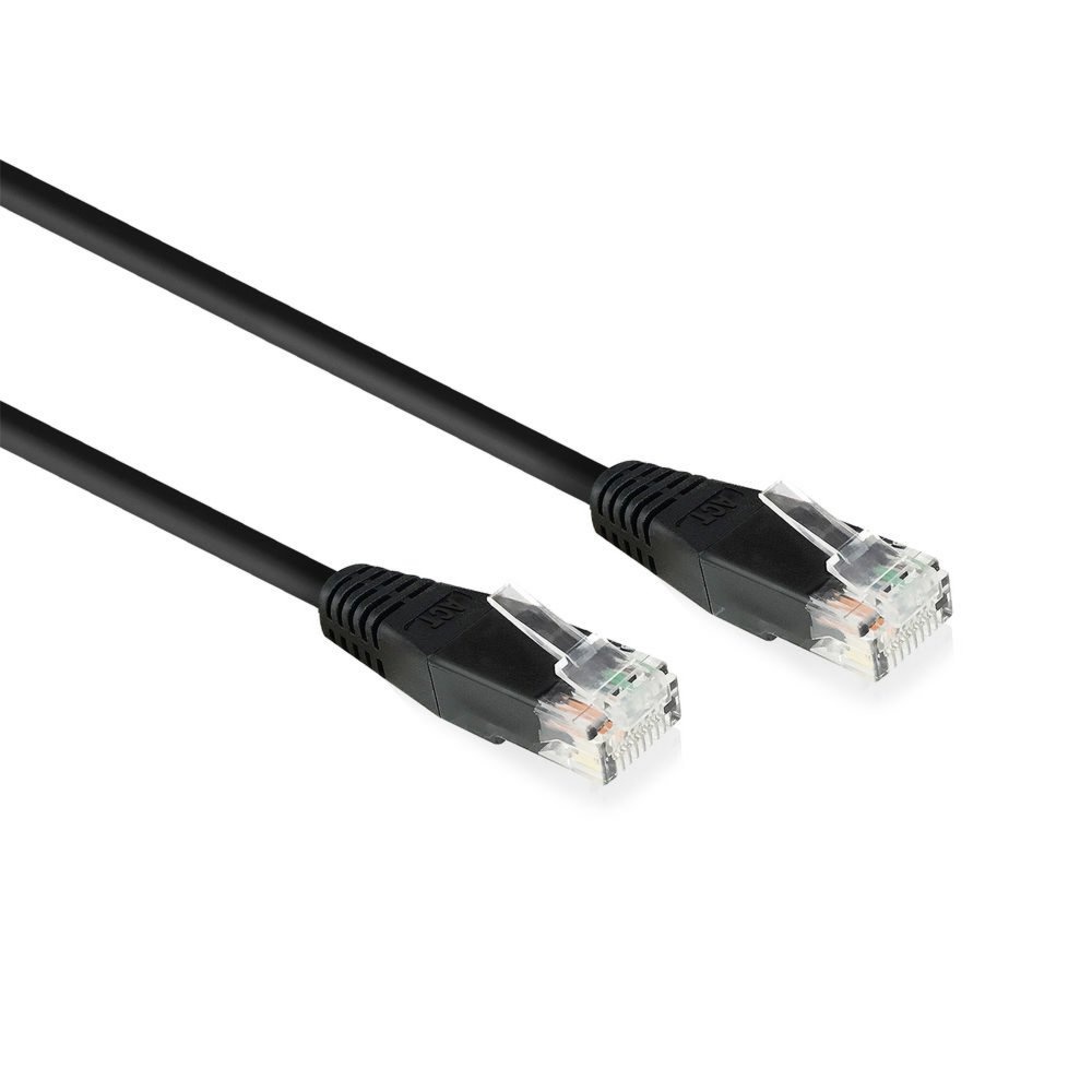 ACT netwerkkabel | Cat6 | U/UTP (UTP) | 10 m | Zwart | AC4010