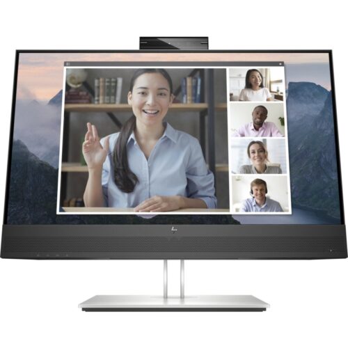 HP E24mv G4 24" | 1920x1080 IPS | 60Hz | Conferencing Monitor met Webcam, Microfoon en Speakers