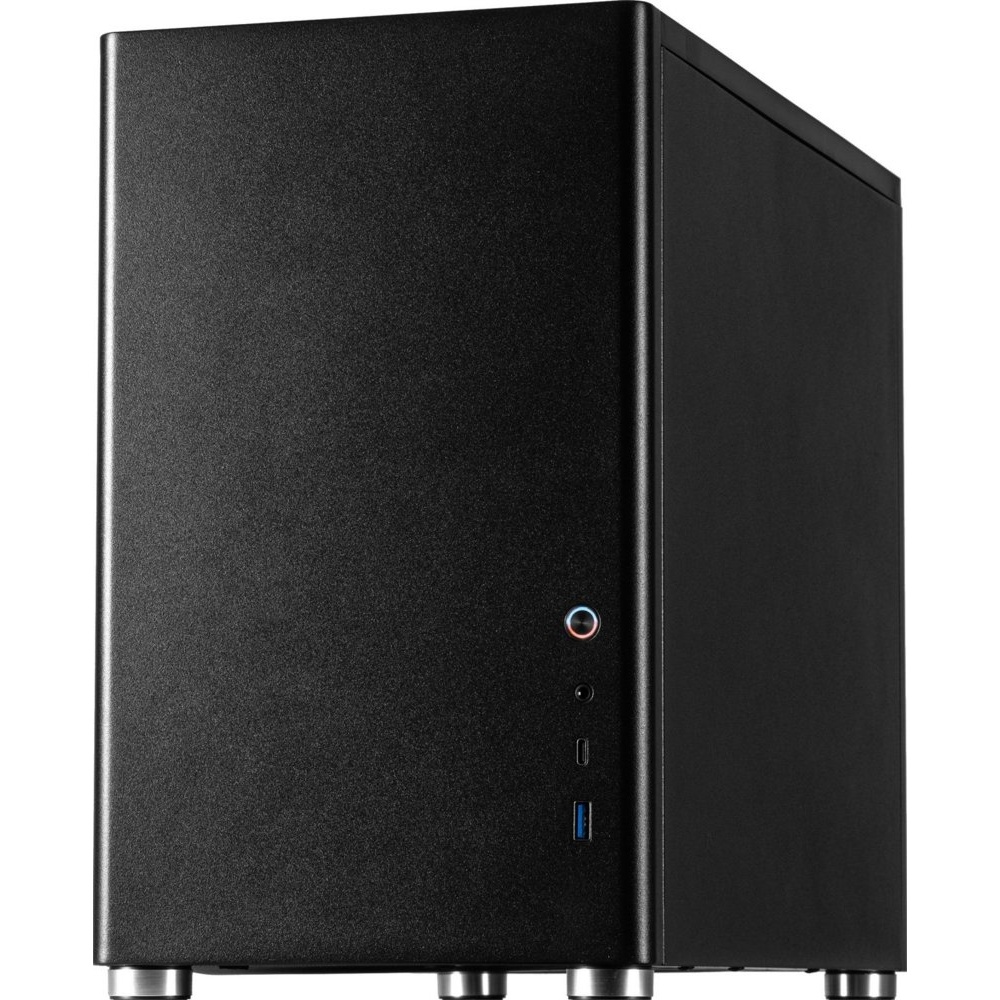 Inter-Tech X2 Duplex | Micro Tower Case | Zwart - Afbeelding 2