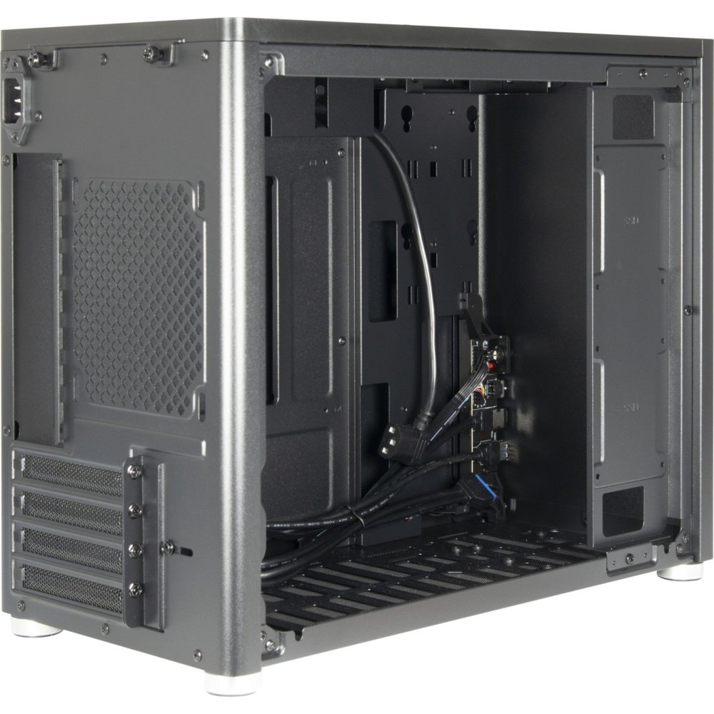 Inter-Tech X2 Duplex | Micro Tower Case | Zwart - Afbeelding 8