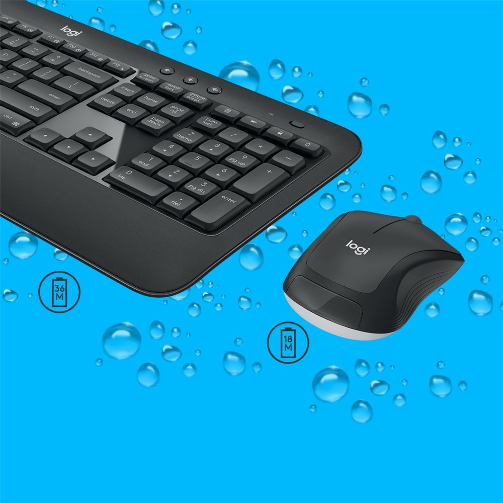 Logitech MK540 | Draadloze Muis- en Toetsenbordcombo | QWERTY - Afbeelding 6