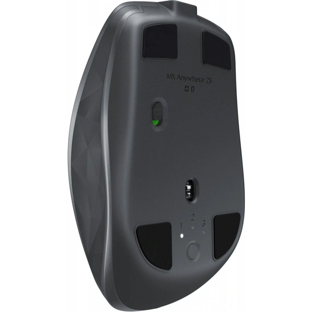 Logitech MX Anywhere 2S | Draadloze Muis | Rechtshandig | Bluetooth | 4000 DPI | Grafiet - Afbeelding 2