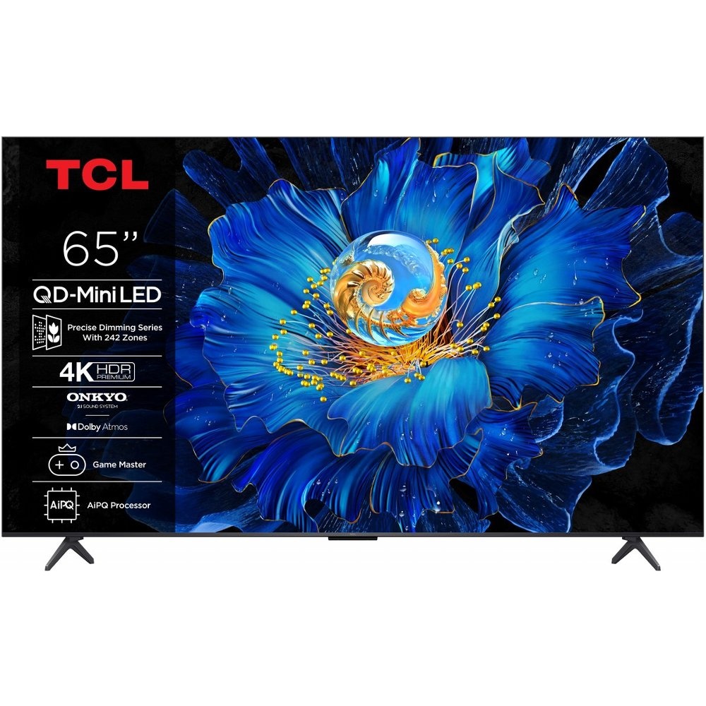 TCL 65C61KS | 65″ 4K Ultra HD QD-MiniLED Smart TV | 120Hz | Google TV + Wifi | Dolby Vision | HDMI 2.1 (2025)