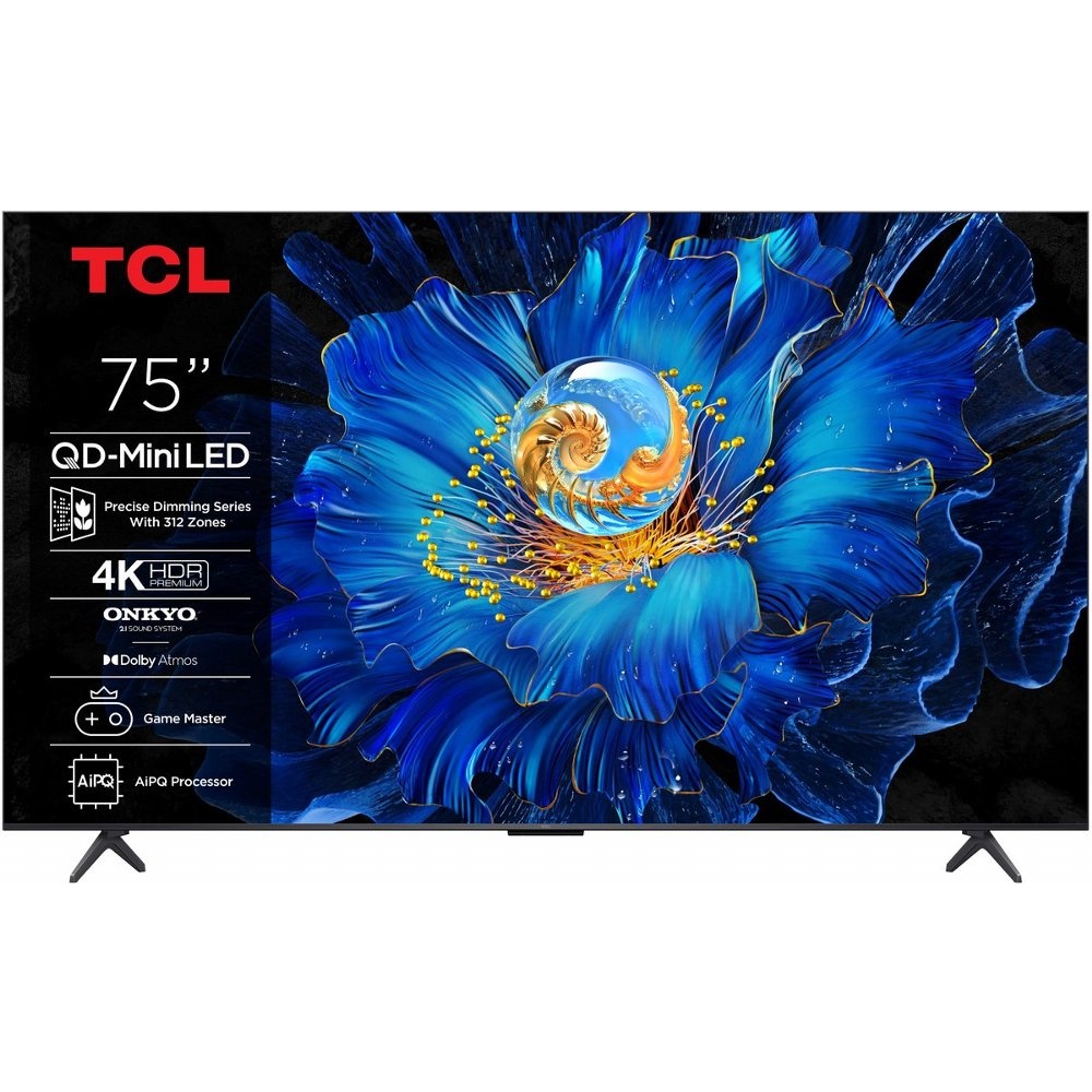 TCL 75C61KS | 75″ 4K Ultra HD QD-MiniLED | Google TV | Dolby Vision | HDMI 2.1 | Smart TV