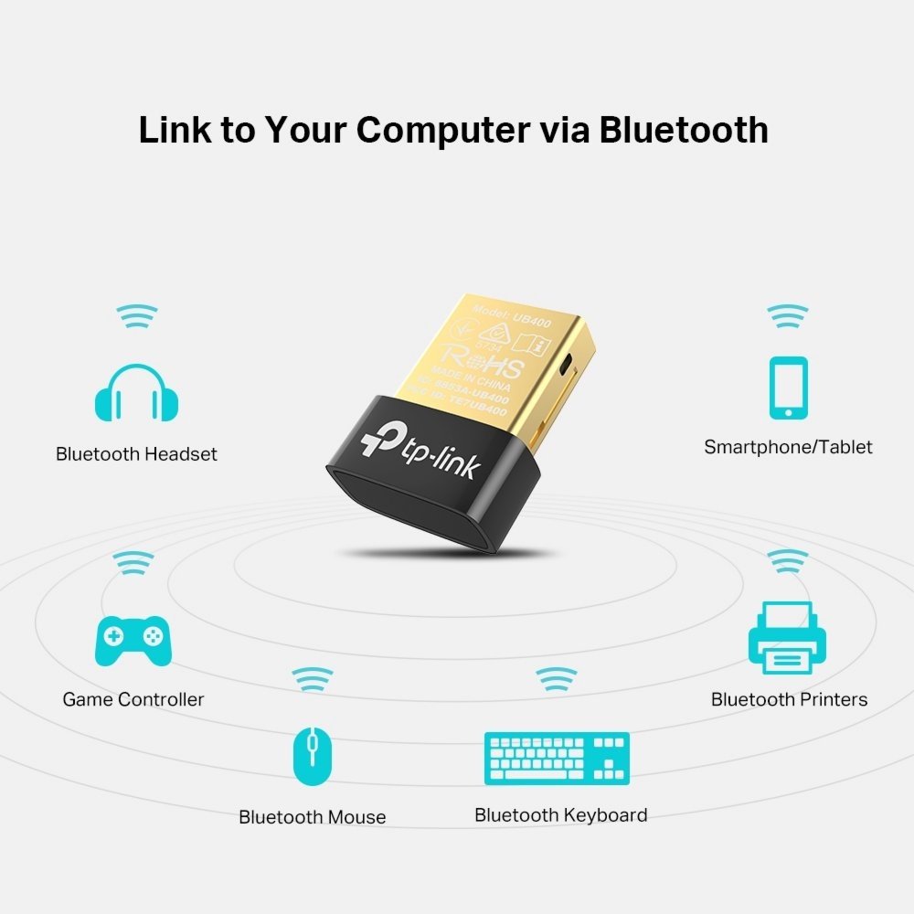 TP-LINK UB400 | Bluetooth Adapter - Afbeelding 4