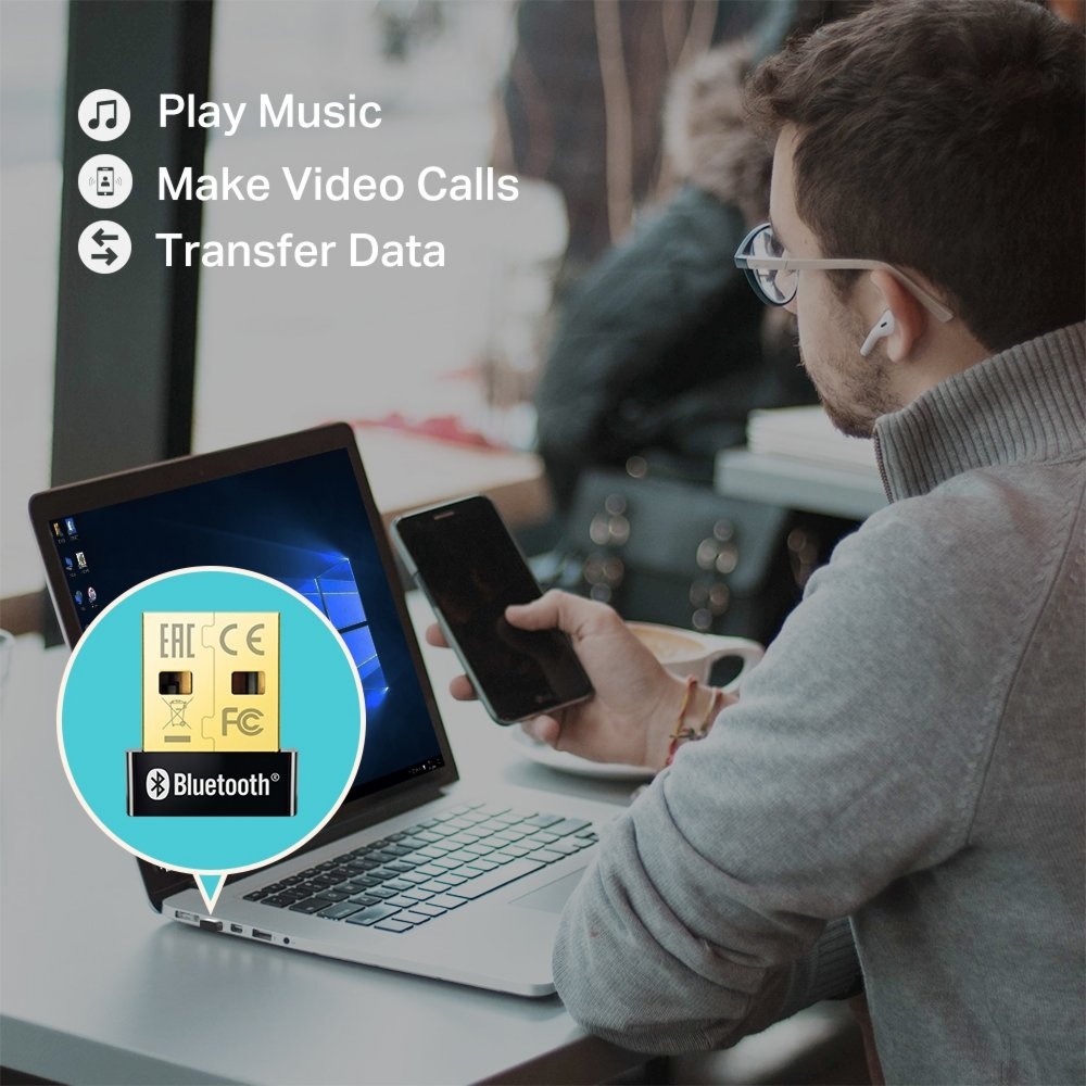 TP-LINK UB400 | Bluetooth Adapter - Afbeelding 6