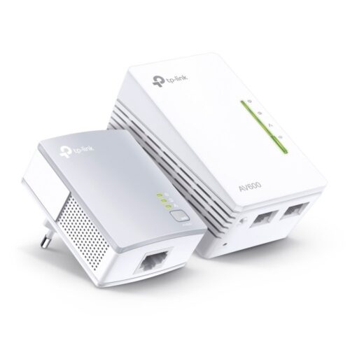 TP-Link AV600 | Powerline Adapter Set | 300 Mbps Wi-Fi N300 | 600 Mbps Powerline | Starter Kit