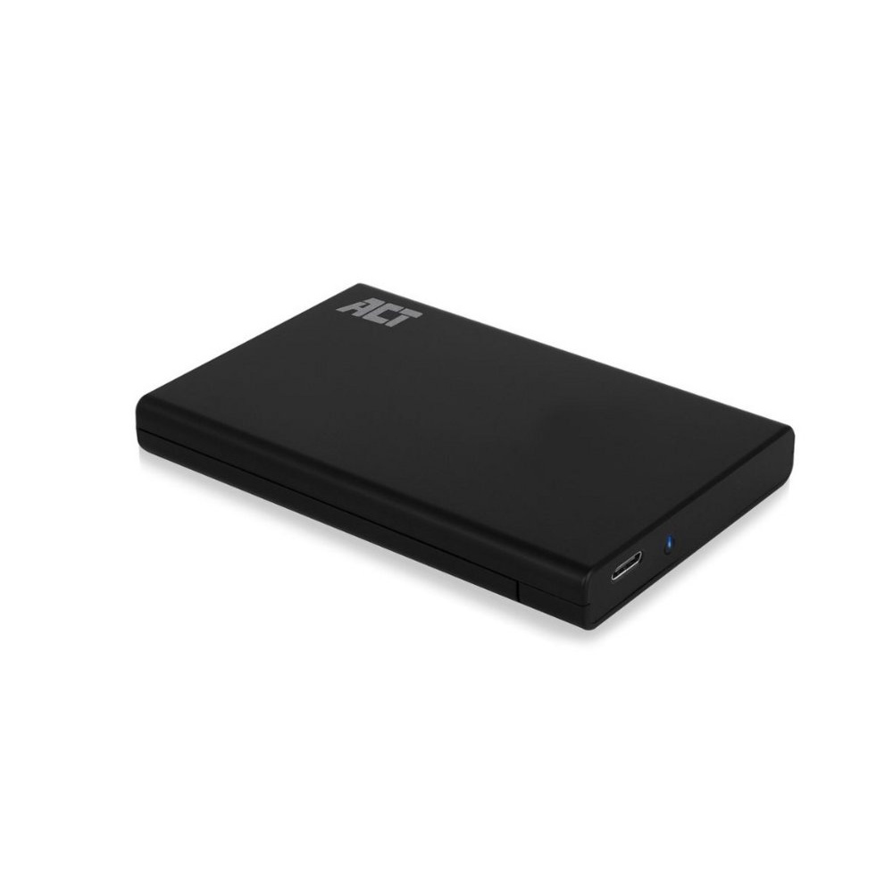 ACT AC1225 | USB-C 3.2 Gen2 2.5″ SATA HDD/SSD Behuizing | Tool-Free | 10 Gbps