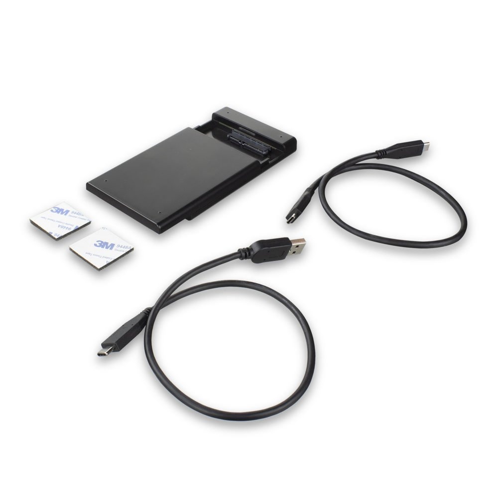 ACT AC1225 | USB-C 3.2 Gen2 2.5" SATA HDD/SSD Behuizing | Tool-Free | 10 Gbps - Afbeelding 4