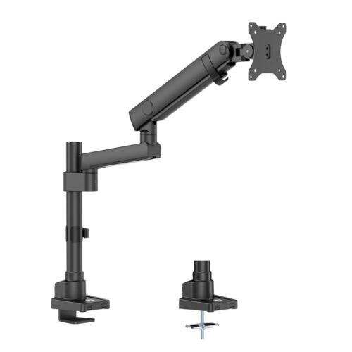 ACT AC8327 | Verstelbare Monitor-bureaubeugel | Tot 40" | Max 12kg | VESA 100x100 | 1 Monitor