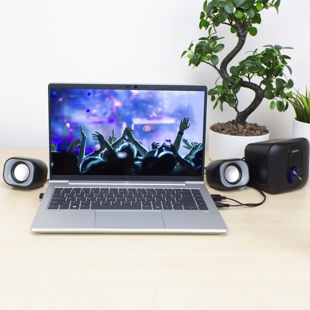 Eminent EM3515 | 2.1 Luidsprekerset | Heldere Geluidskwaliteit | 40W RMS - Afbeelding 2