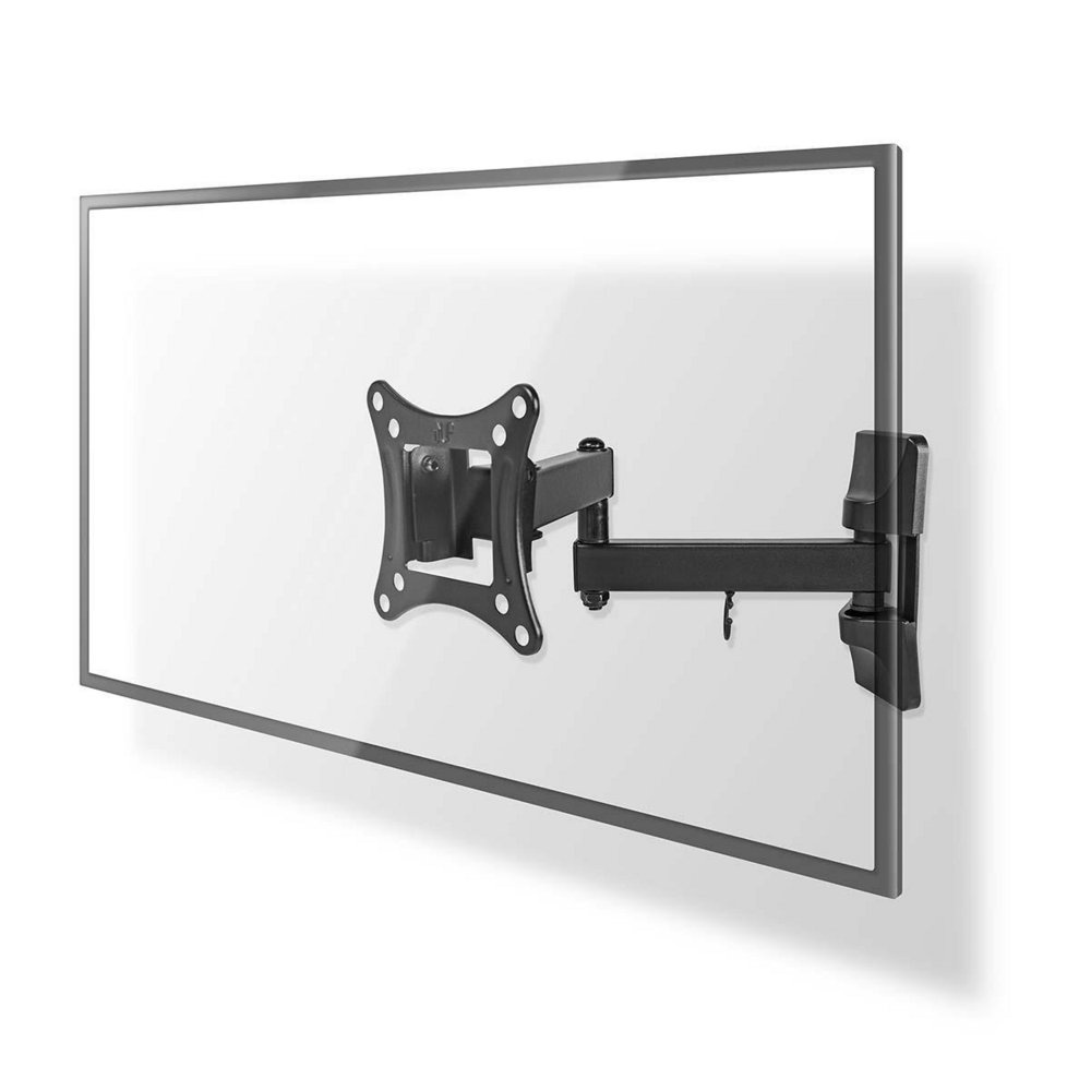 Nedis TVWM1530BK | Draai- en kantelbare TV-plafondbeugel | 23”-55” | max 30kg | VESA 400×400