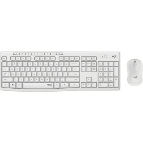 QWERTZ | Logitech MK295 Wit | Draadloze Muis en Toetsenbordcombo | QWERTZ | RENEWED