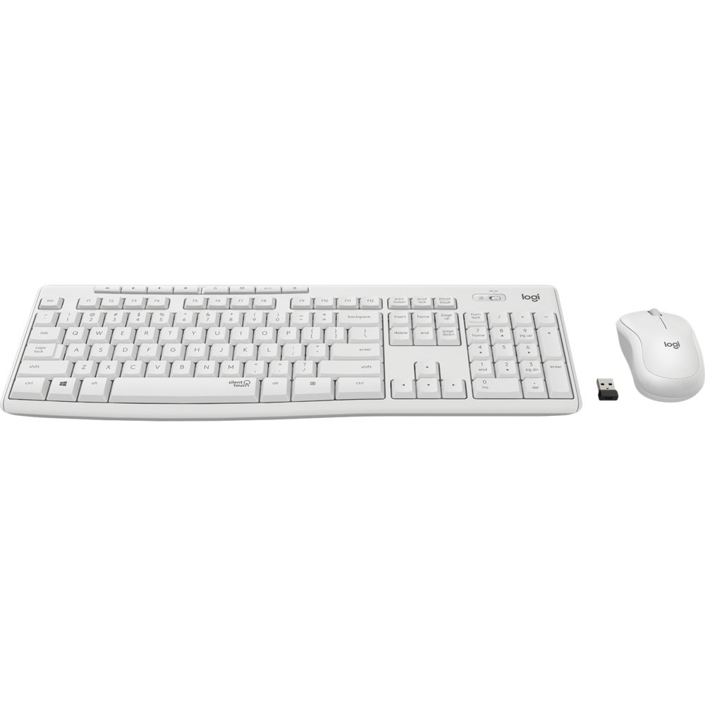 QWERTZ | Logitech MK295 Wit | Draadloze Muis en Toetsenbordcombo | QWERTZ | RENEWED - Afbeelding 2