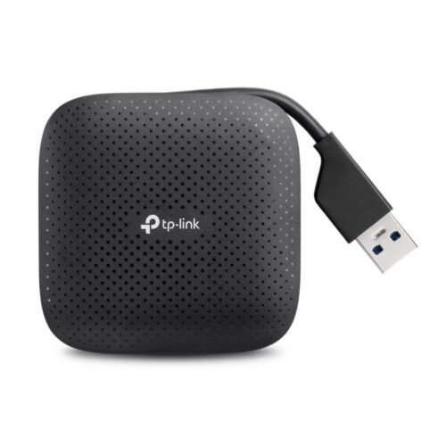 TP-LINK UH400 | USB 3.2 Gen 1 (3.1 Gen 1) Type-A Interface Hub | 5000 Mbit/s | Zwart