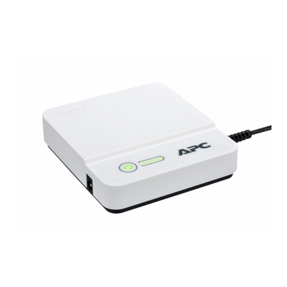 APC Back-UPS Connect CP12036LI | Mini UPS Noodstroomvoeding voor Router en IP Camera | 12V DC | 36W | Lithium-Ion