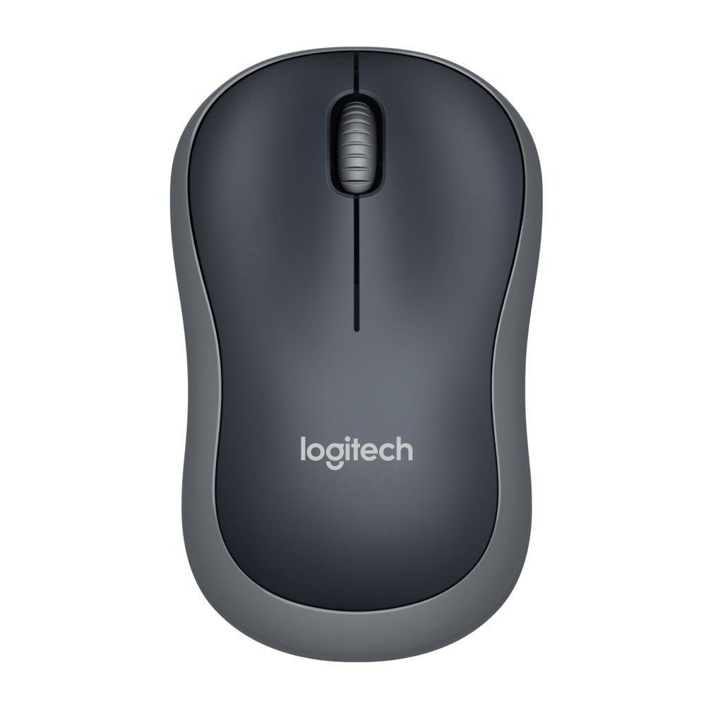 Logitech M185 | Draadloze Muis | Links- en Rechtshandig | RF | 1000 DPI | Zwart/Grijs - Afbeelding 2