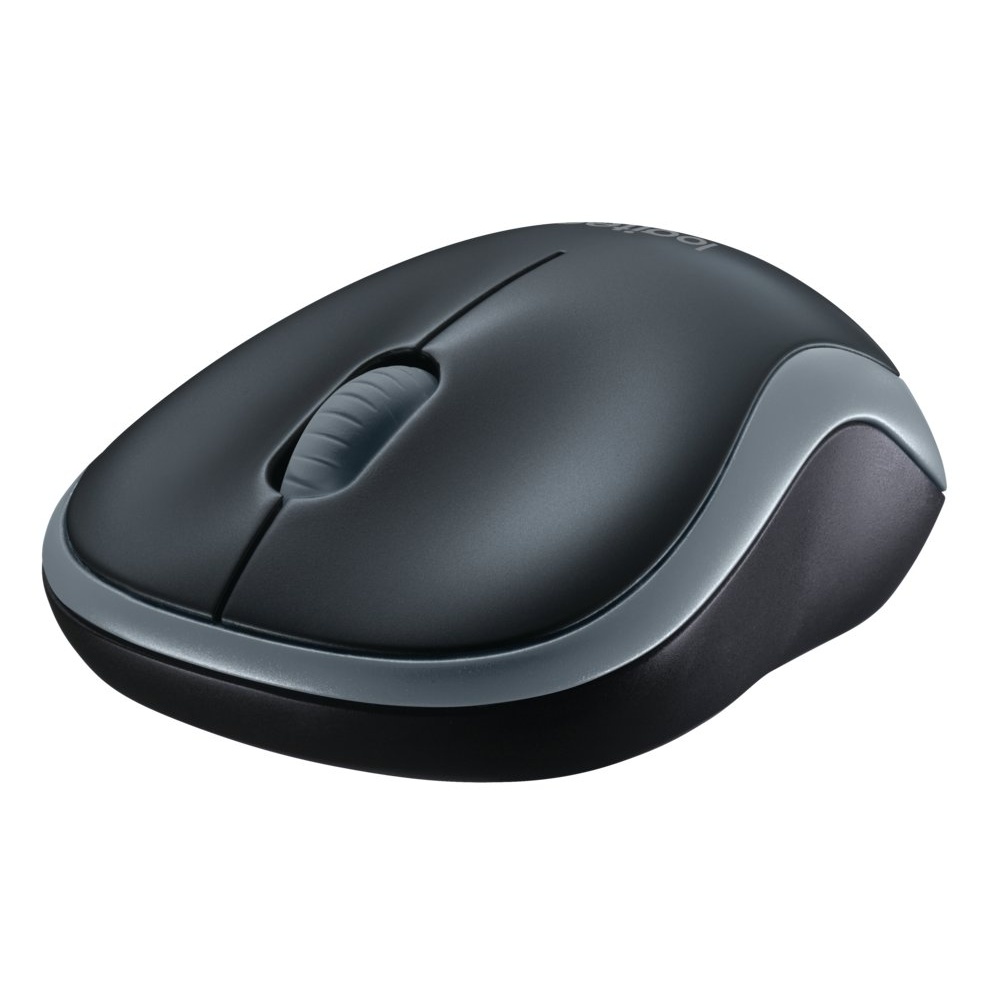 Logitech M185 | Draadloze Muis | Links- en Rechtshandig | RF | 1000 DPI | Zwart/Grijs - Afbeelding 4