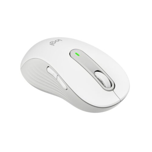 Logitech Signature M650 | Draadloze Muis | Linkshandig | RF + Bluetooth | 2000 DPI | Wit