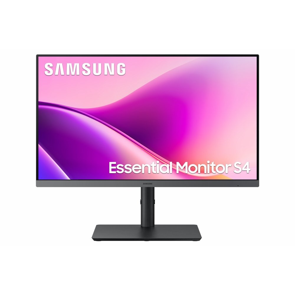Samsung Essential S4 S43UF | 24″ Full HD IPS 100Hz | USB-C Docking Monitor met 90W Power Delivery | Ethernet