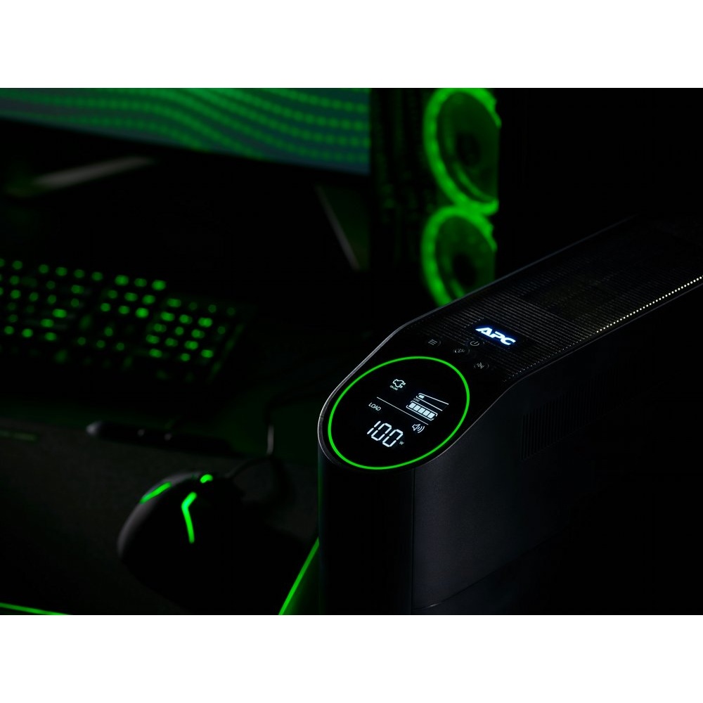 APC Back-UPS Pro Gaming BGM2200B-GR | 2200VA / 1320W | Line-Interactive | Pure Sinus | 4x Schuko + 2x IEC C13 | UPS - Afbeelding 5