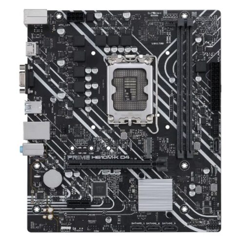 ASUS PRIME H610M-K | Socket LGA 1700 | Intel H610 | 2xDDR4 | Micro-ATX | Moederbord