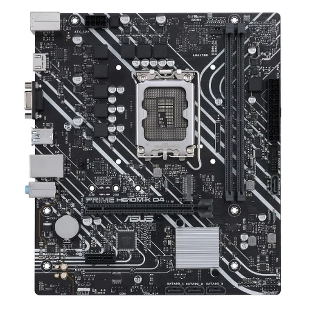 ASUS PRIME H610M-K | Socket LGA 1700 | Intel H610 | 2xDDR4 | Micro-ATX | Moederbord