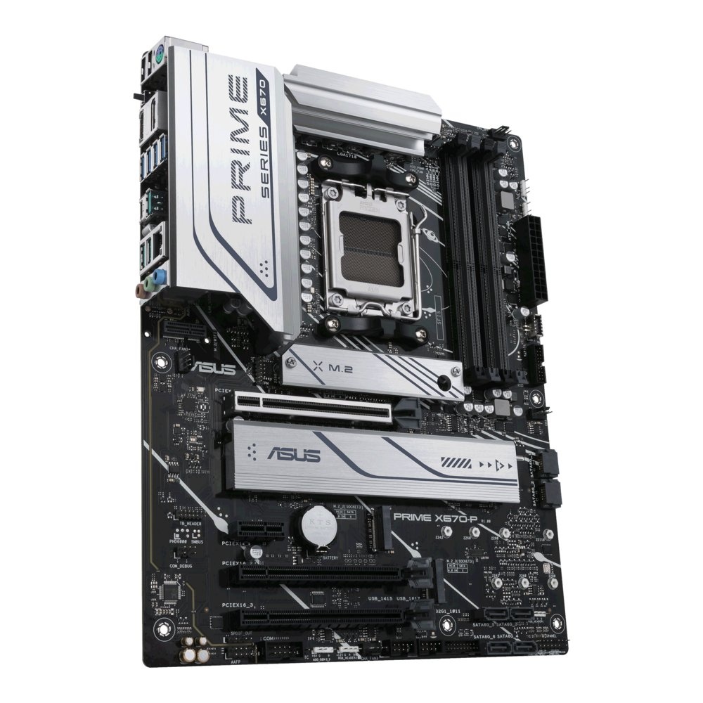 ASUS PRIME X670-P | AMD X670 | Socket AM5 | 4x DDR5 | ATX Moederbord | REFURBISHED - Afbeelding 4