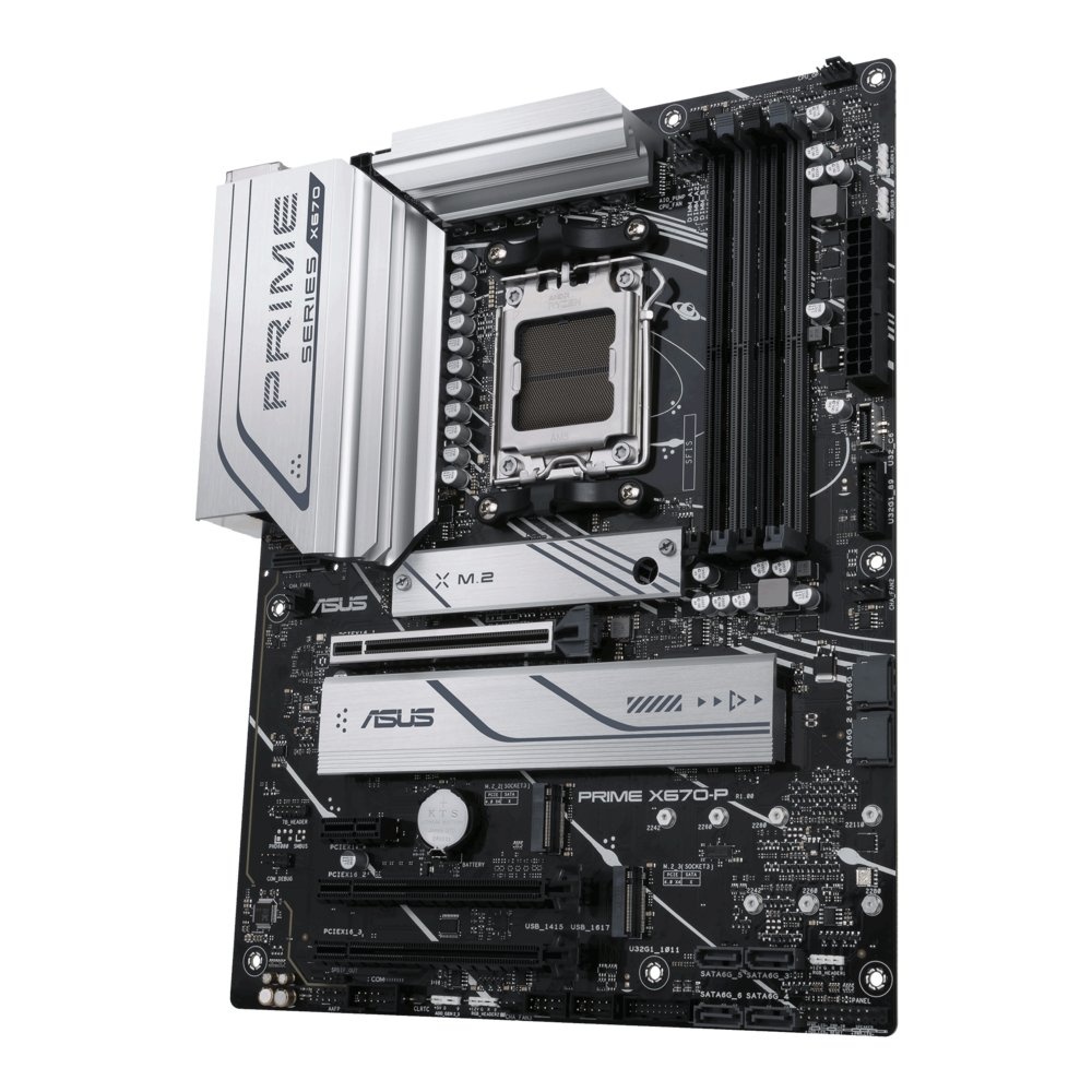 ASUS PRIME X670-P | AMD X670 | Socket AM5 | 4x DDR5 | ATX Moederbord | REFURBISHED - Afbeelding 5