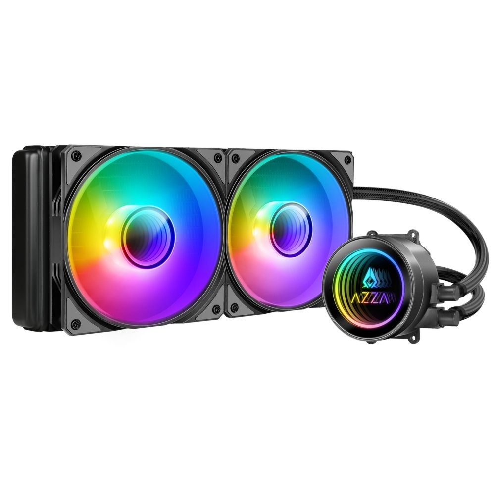 AZZA Galeforce 240mm ARGB PWM | All-in-One CPU Waterkoeler | Open Box